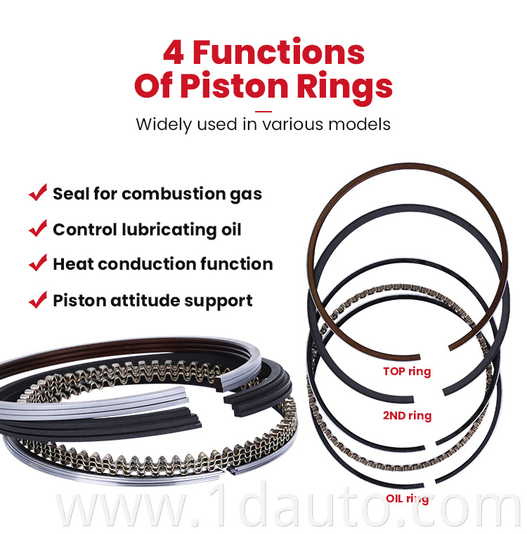 engine parts Piston Ring For SUZUKI